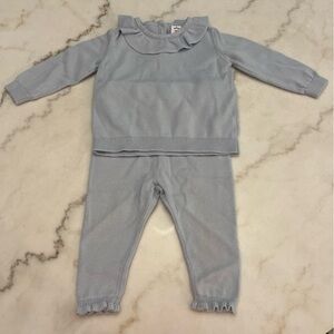 Nordstrom Ruffle Sweater and Pants set